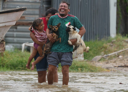 APTOPIX Mexico Extreme Weather Polo