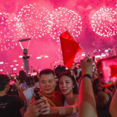 Hong Kong China National Day