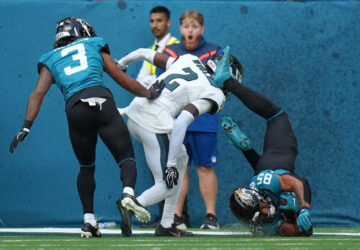 APTOPIX Eagles Jaguars Football