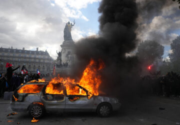 APTOPIX France Protests