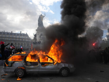 APTOPIX France Protests