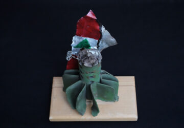 Lebanon Israel Shrapnel Art