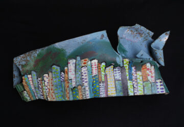 Lebanon Israel Shrapnel Art
