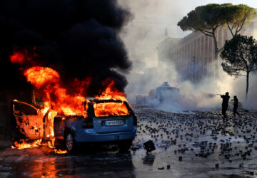 APTOPIX Albania Protests