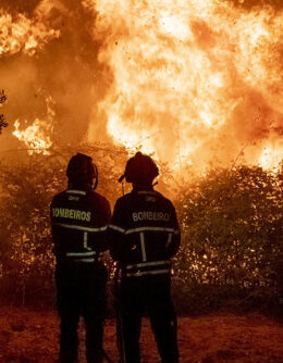 APTOPIX Portugal Wildfires