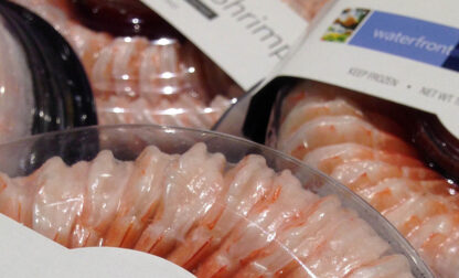 Shrimp products from Thailand packaged under the name 
