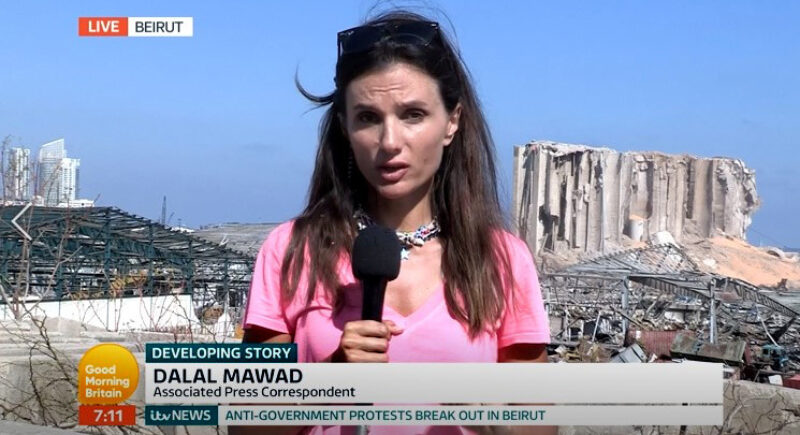 Gms Beirut Blast Dalal Mawad Live 070820